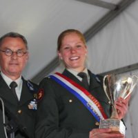 Kpl Renske Dost (cav) Militair Kampioen Eventing