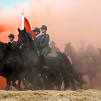 Cavalerie Ere-Escorte in Den Haag