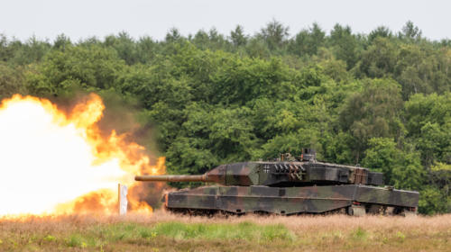 Schietdemonstratie Leopard 2